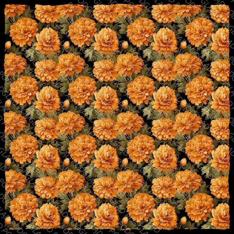 Oil-Paint Marigold